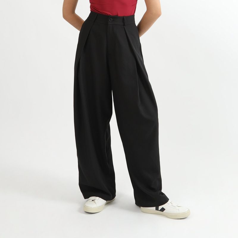 SYBILLA - Pantalón Básico Casual Mujer Sybilla