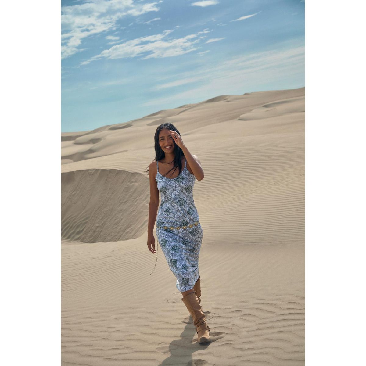 SYBILLA - Vestido Largo Casual Mujer Sybilla