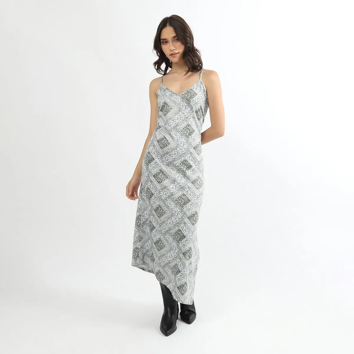 SYBILLA - Vestido Largo Casual Mujer Sybilla