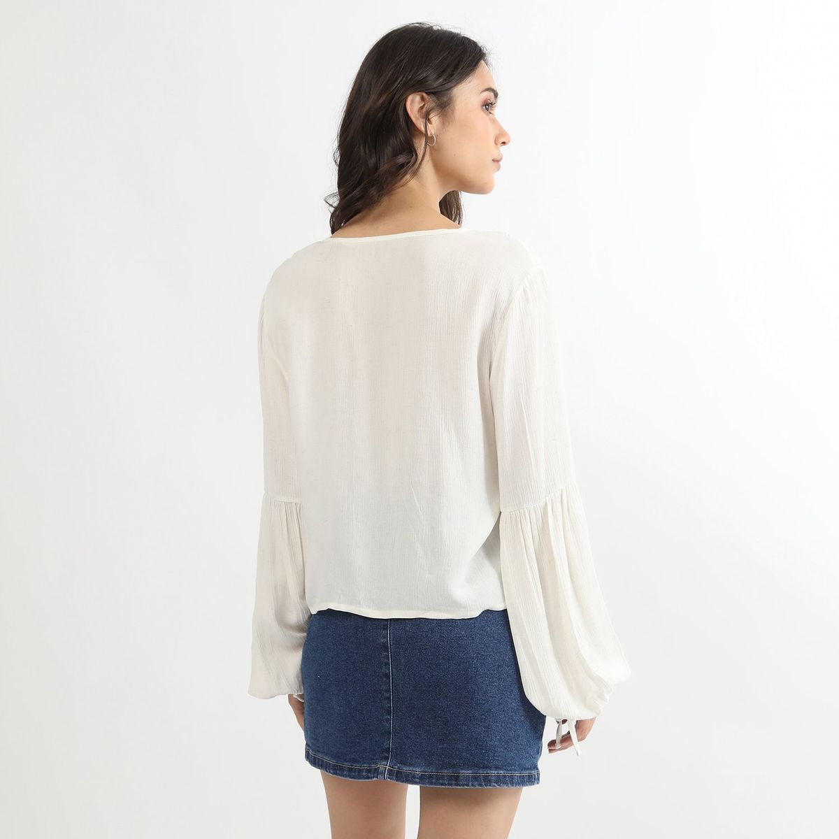 SYBILLA - Blusa Amarre Boho