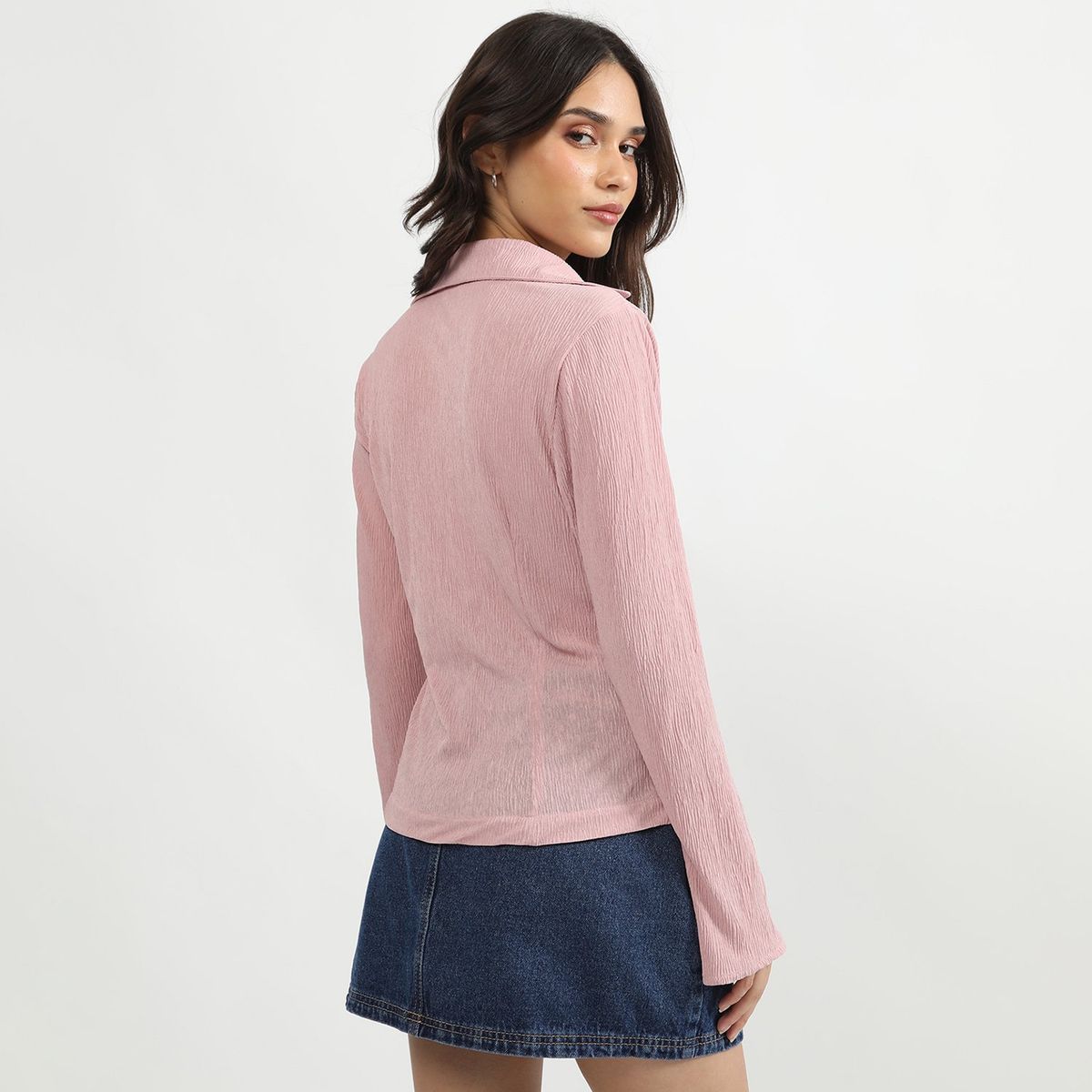 SYBILLA - Blusa Manga Larga Casual Mujer Sybilla