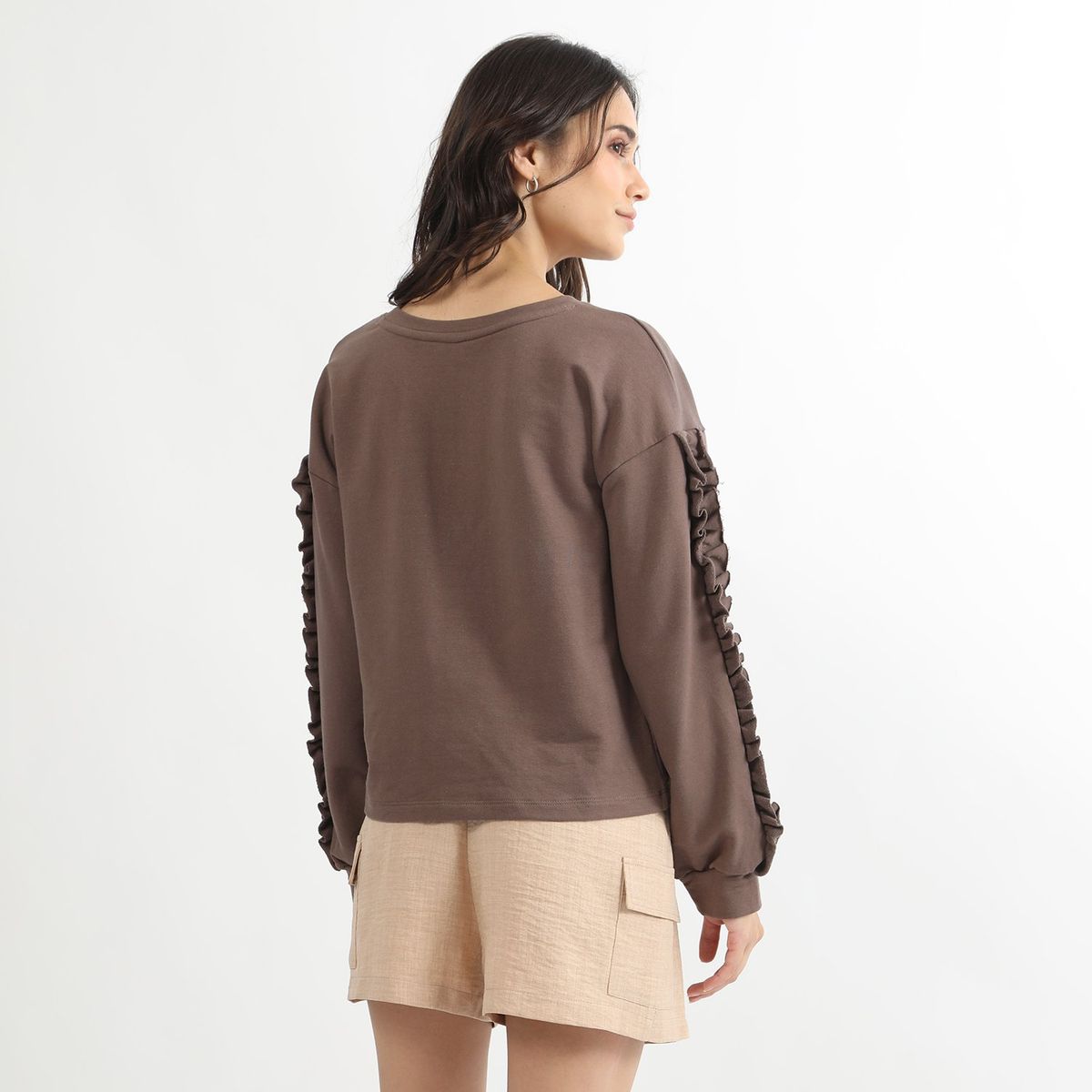 SYBILLA - Polera Algodón Mujer Sybilla