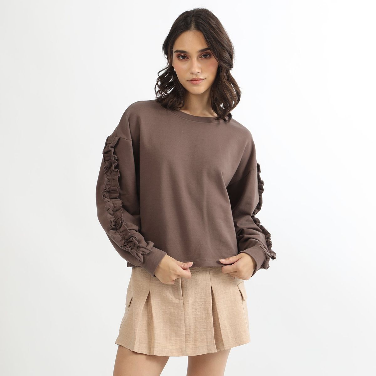 SYBILLA - Polera Algodón Mujer Sybilla