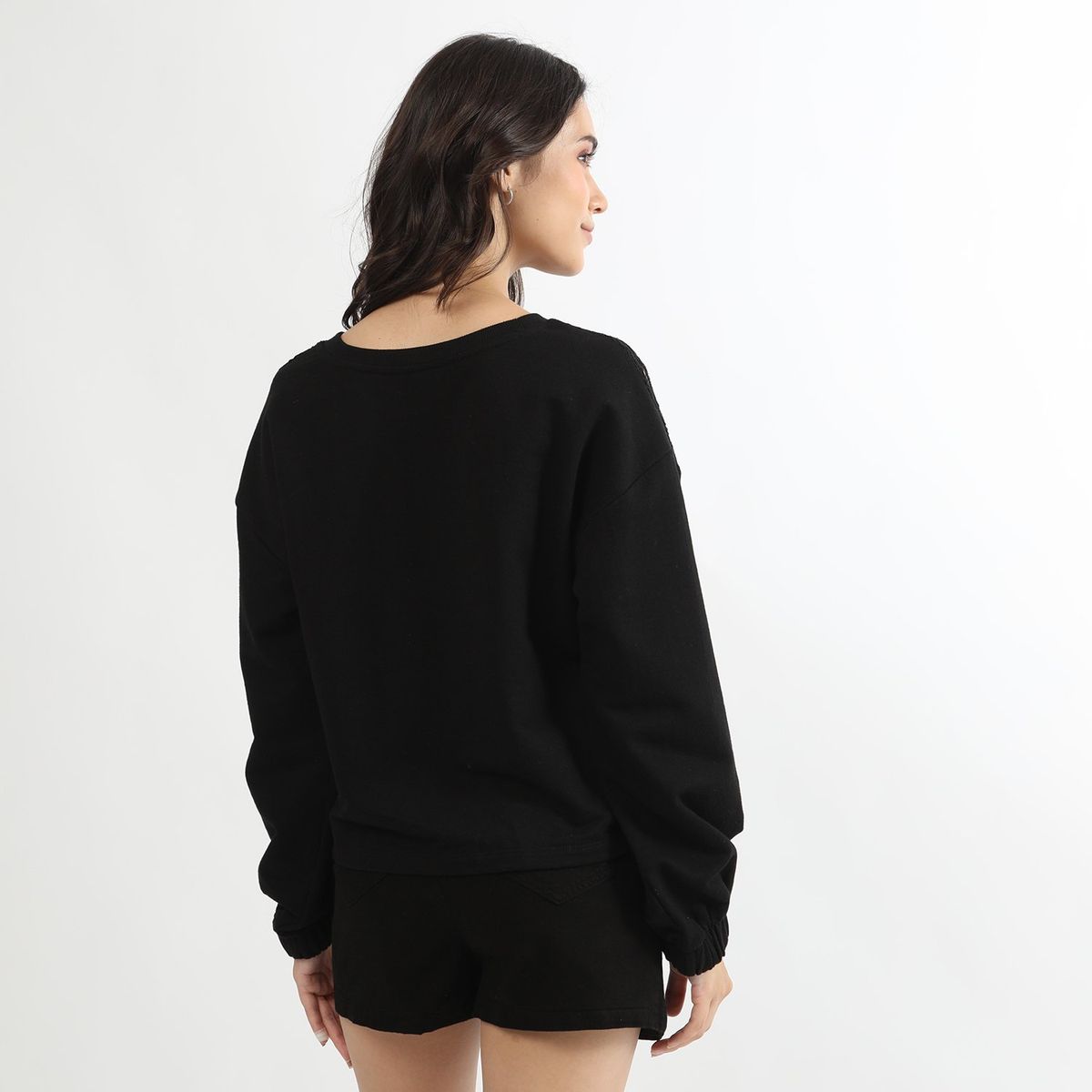 SYBILLA - Polera 100% Algodón Mujer Sybilla