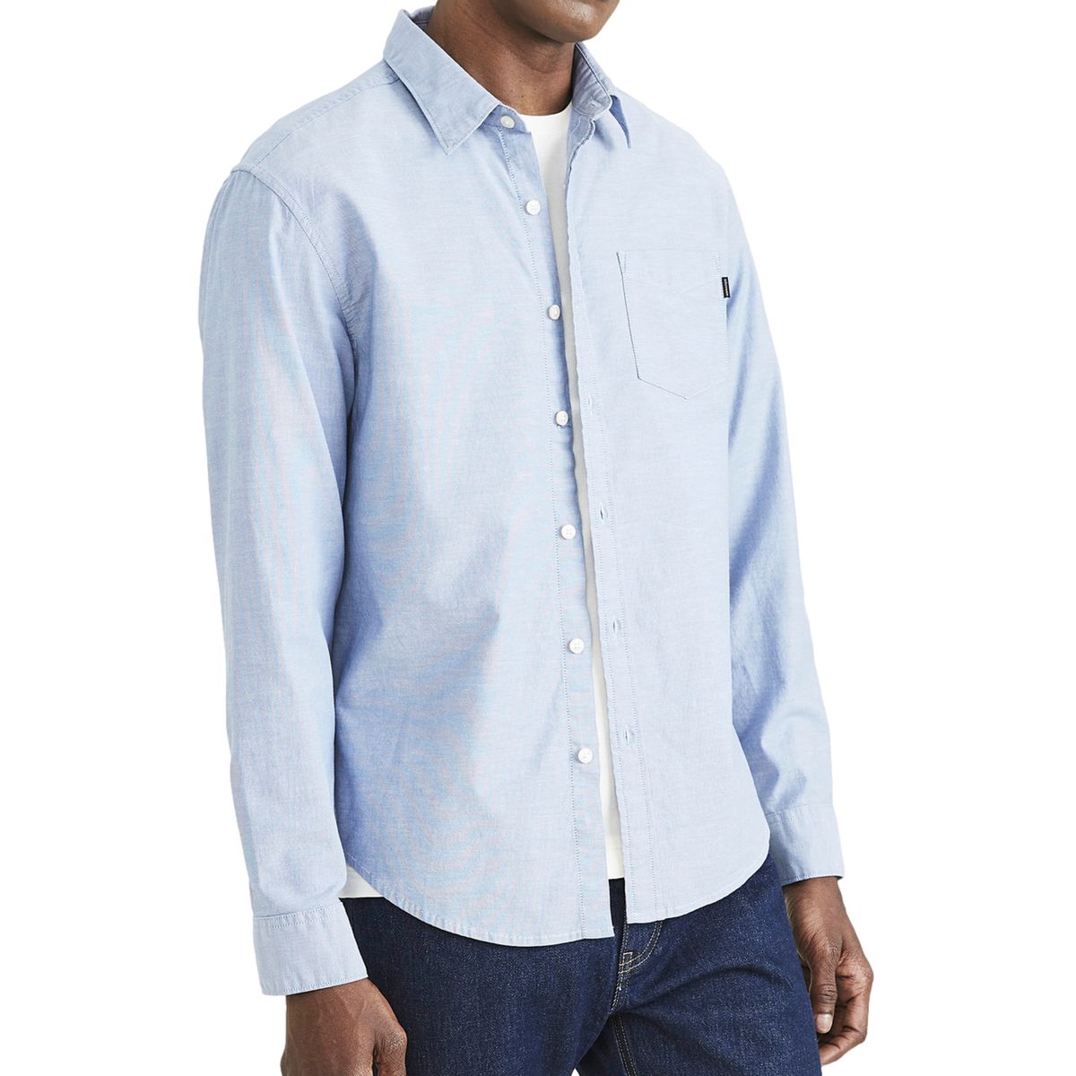 DOCKERS - Camisa Manga Larga Algodón Hombre Dockers