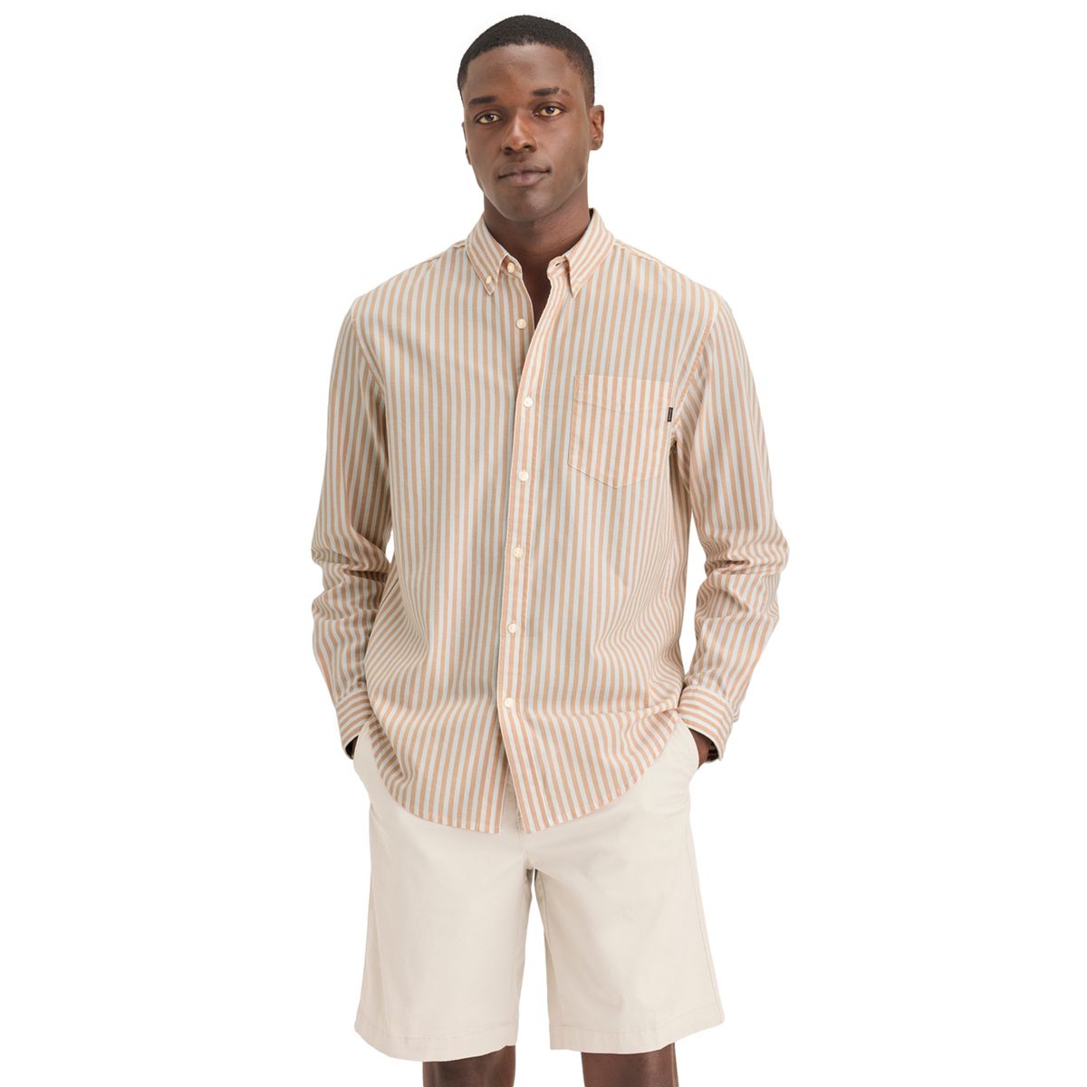 DOCKERS - Camisa Manga Larga Algodón Hombre Dockers