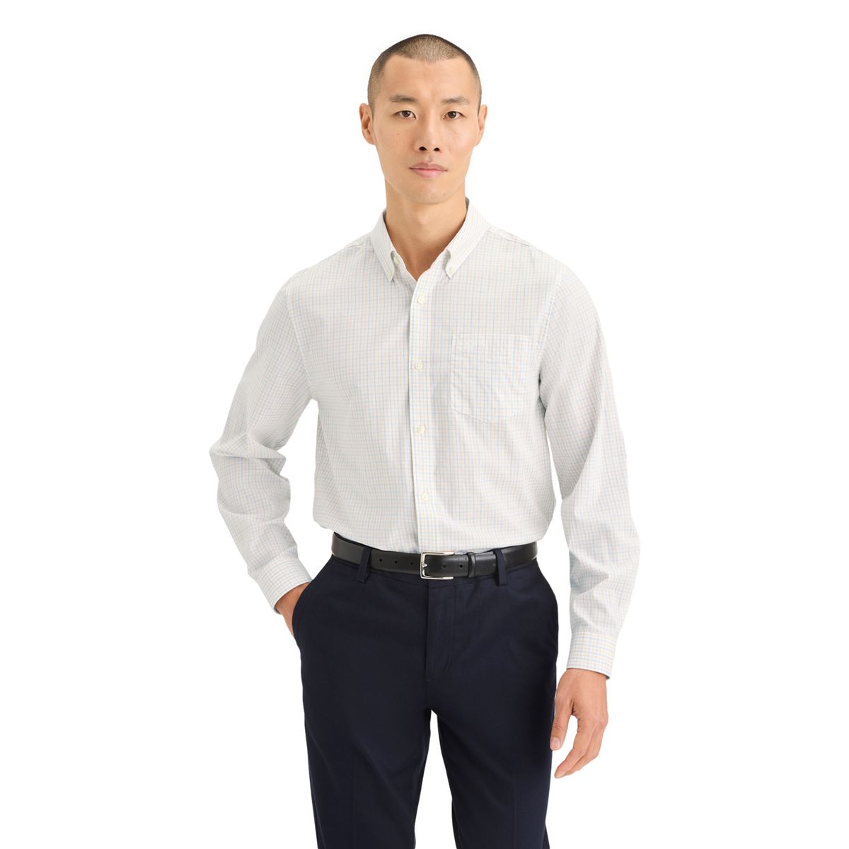 DOCKERS - Camisa Manga Larga 100% Algodón Hombre Dockers 