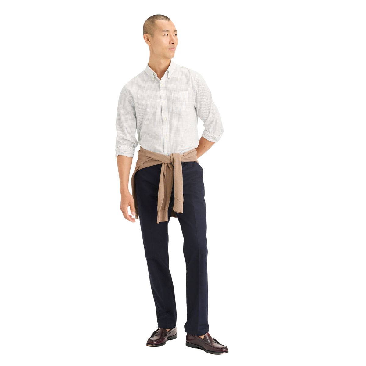 DOCKERS - Camisa Manga Larga 100% Algodón Hombre Dockers 