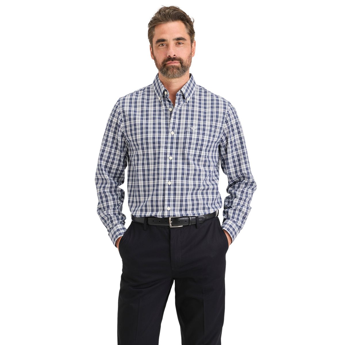 DOCKERS - Camisa Manga Larga 100% Algodón Hombre Dockers 