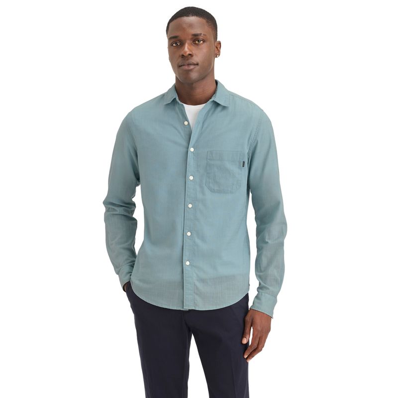 DOCKERS - Camisa Manga Larga 100% Algodón Hombre Dockers 