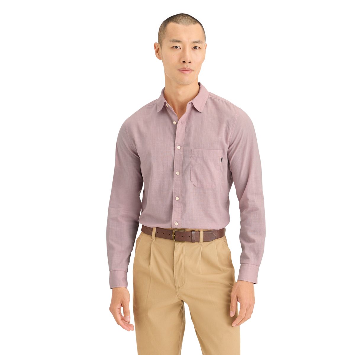 DOCKERS - Camisa Manga Larga 100% Algodón Hombre Dockers 