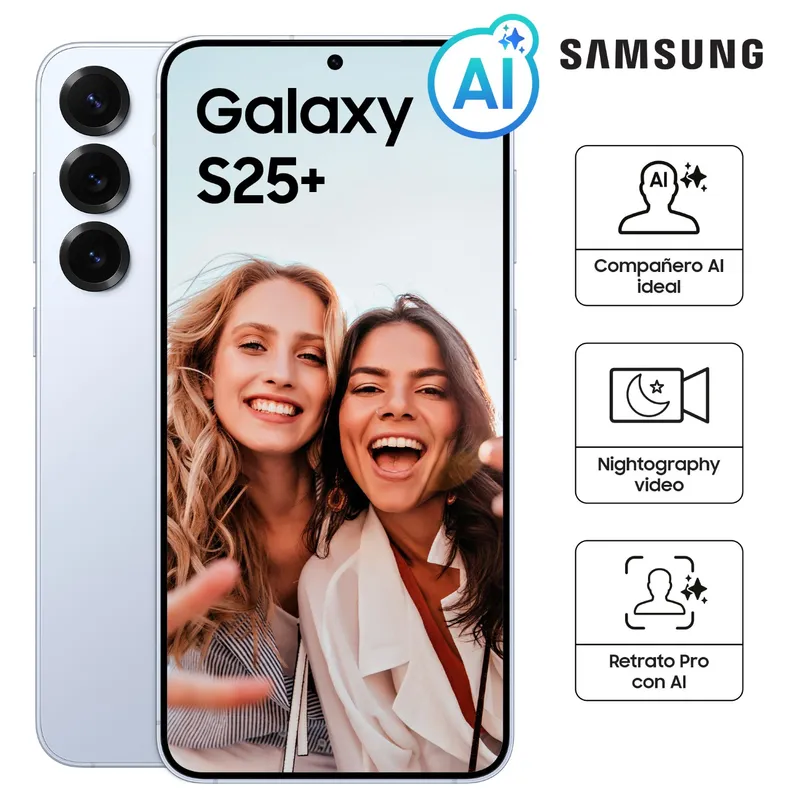 SAMSUNG - Celular Galaxy S25+ 256GB