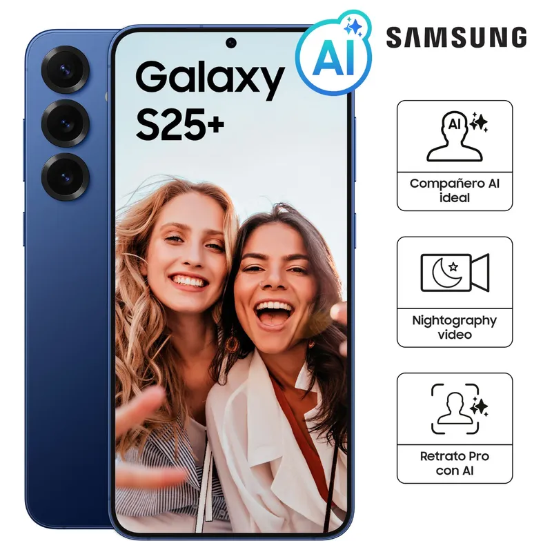 SAMSUNG - Celular Galaxy S25+ 256GB