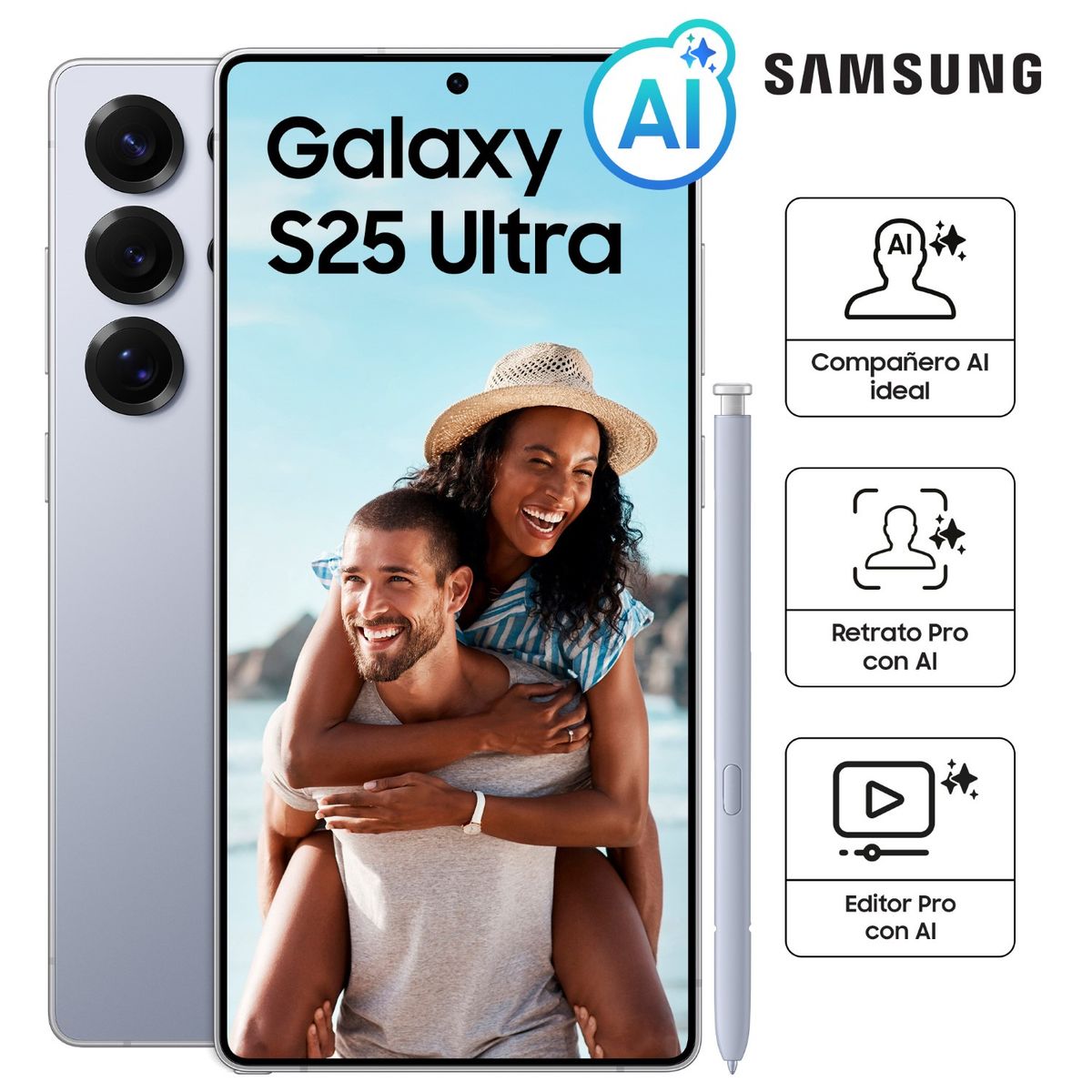 SAMSUNG - Celular Galaxy S25 Ultra 256GB