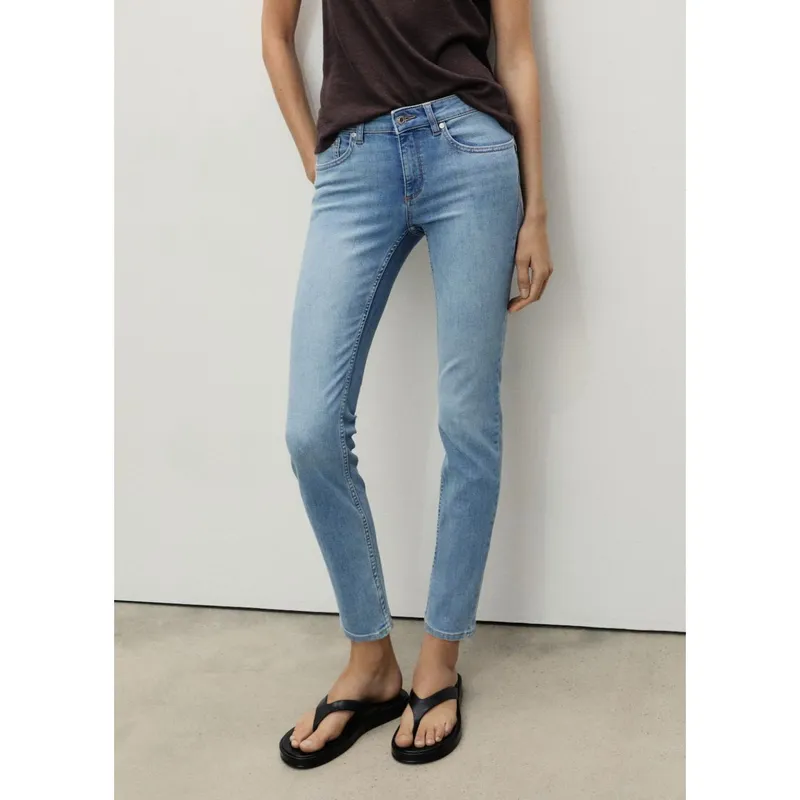 MANGO - Jean Skinny Tiro Alto Mujer Mango