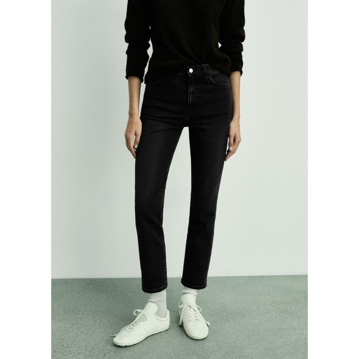 MANGO - Jean Slim Algodón Mujer Mango