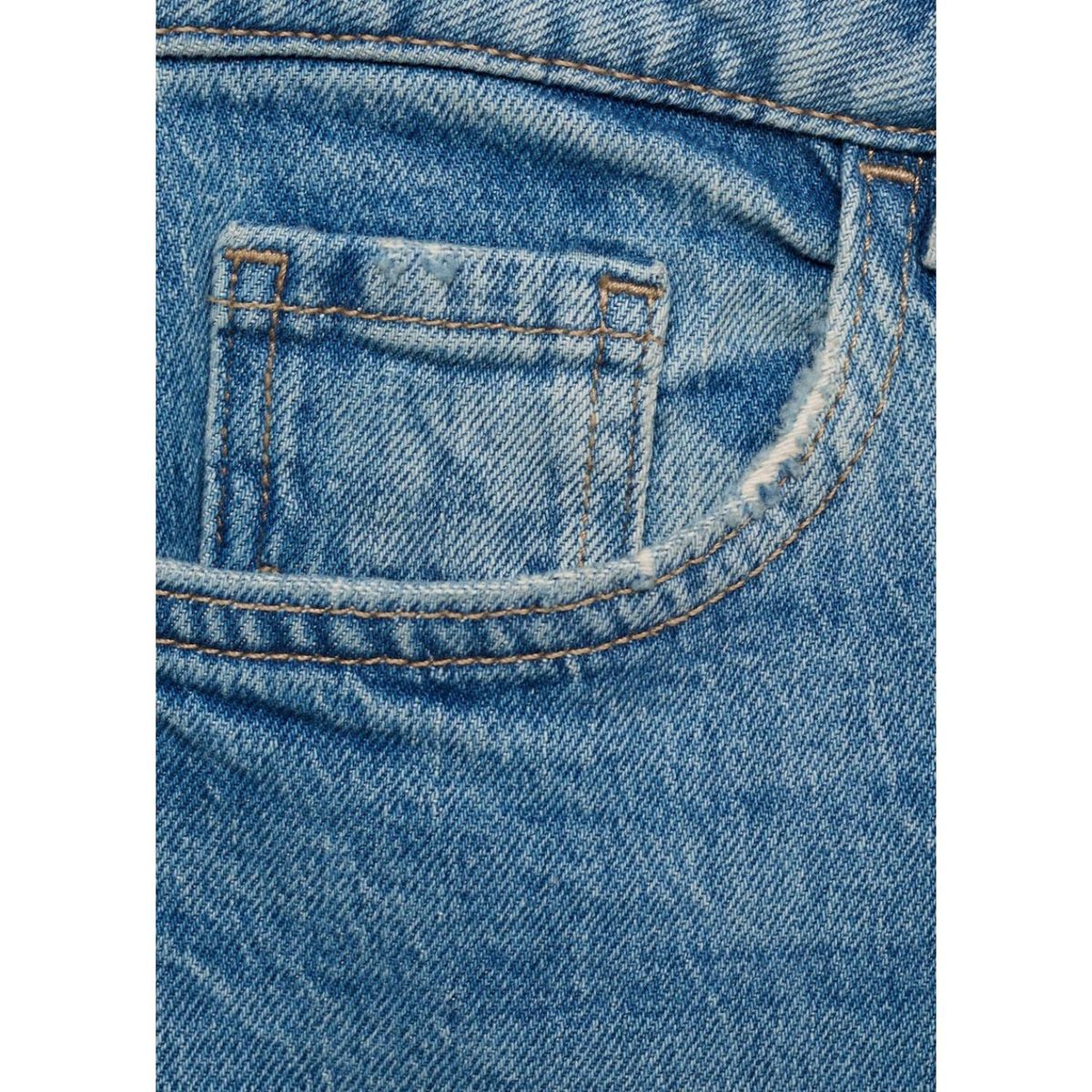 MANGO - Jean Flare Tiro Alto Mujer Mango