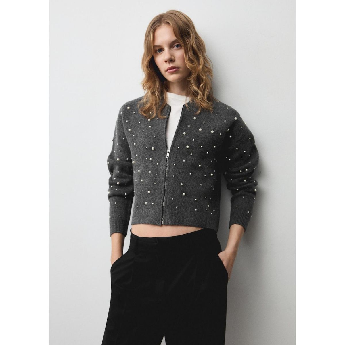 MANGO - Casaca Casual Mujer Mango