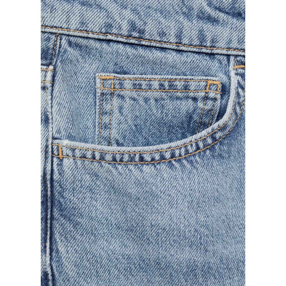 MANGO - Jean Straight Tiro Alto Mujer Mango