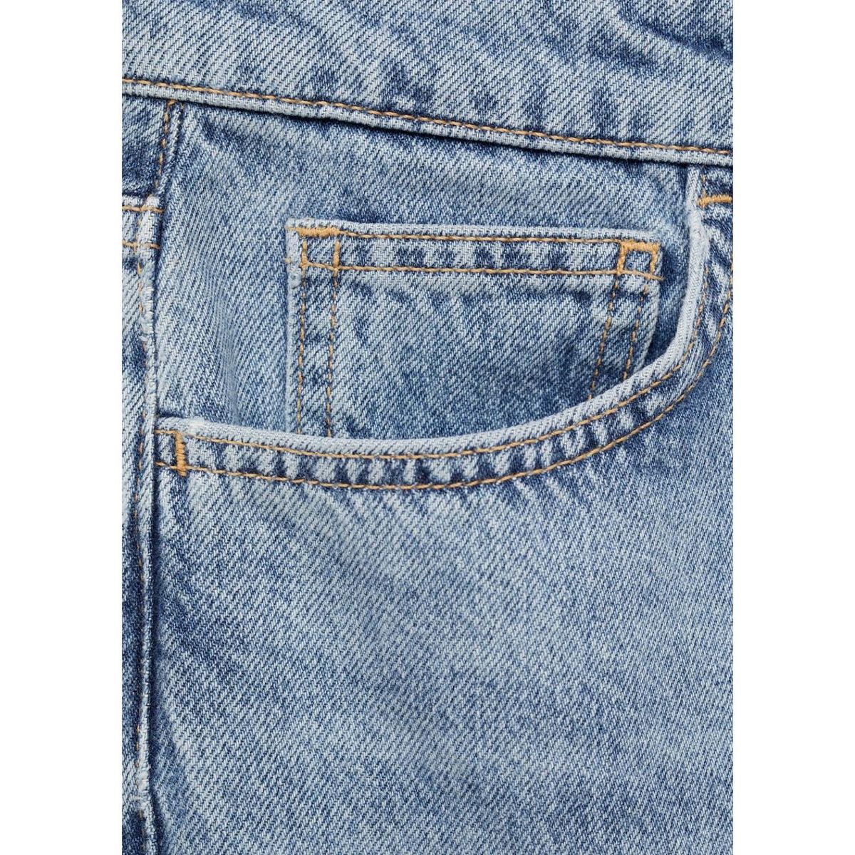 MANGO - Jean Straight Tiro Alto Mujer Mango