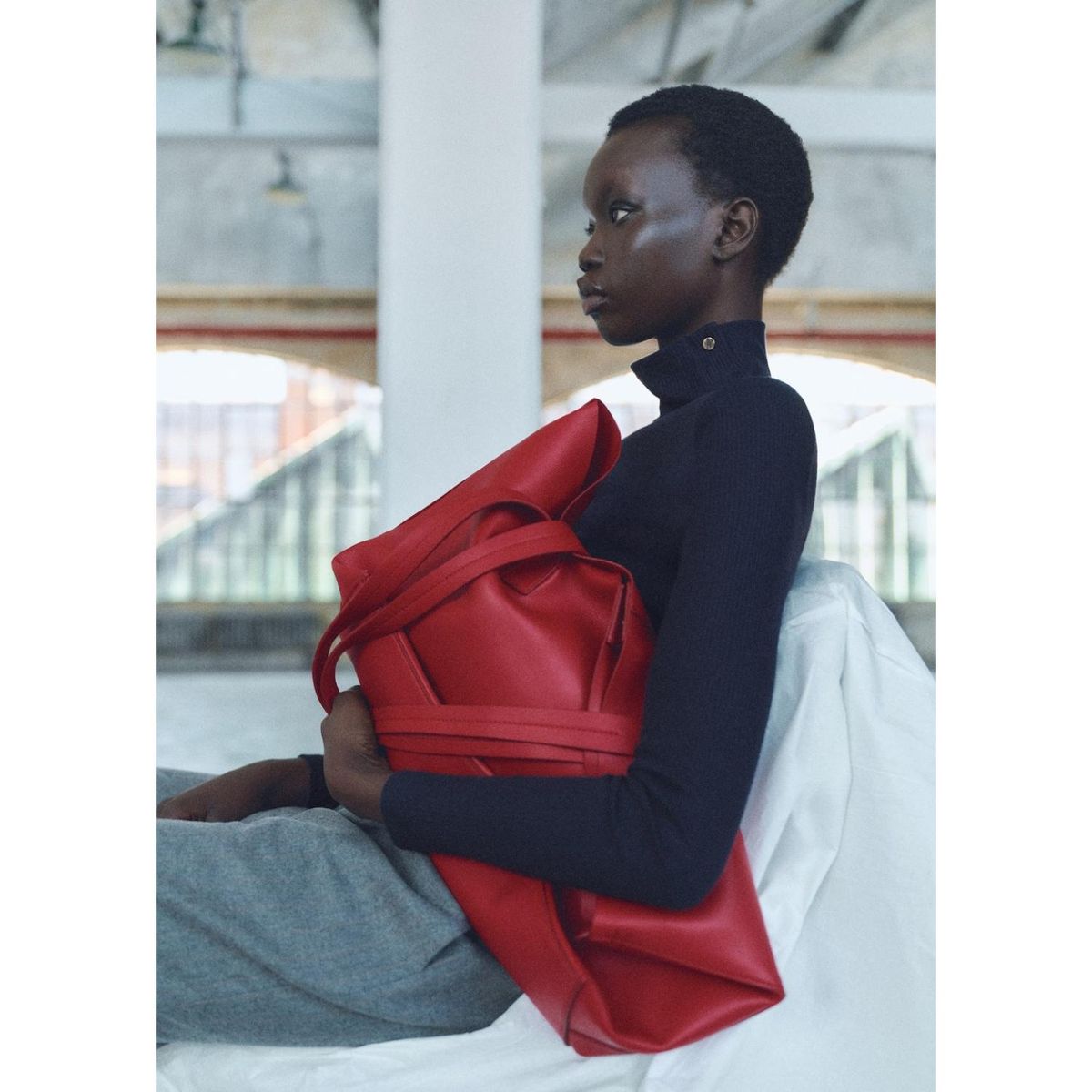 MANGO - Polo Manga Larga Casual Mujer Mango