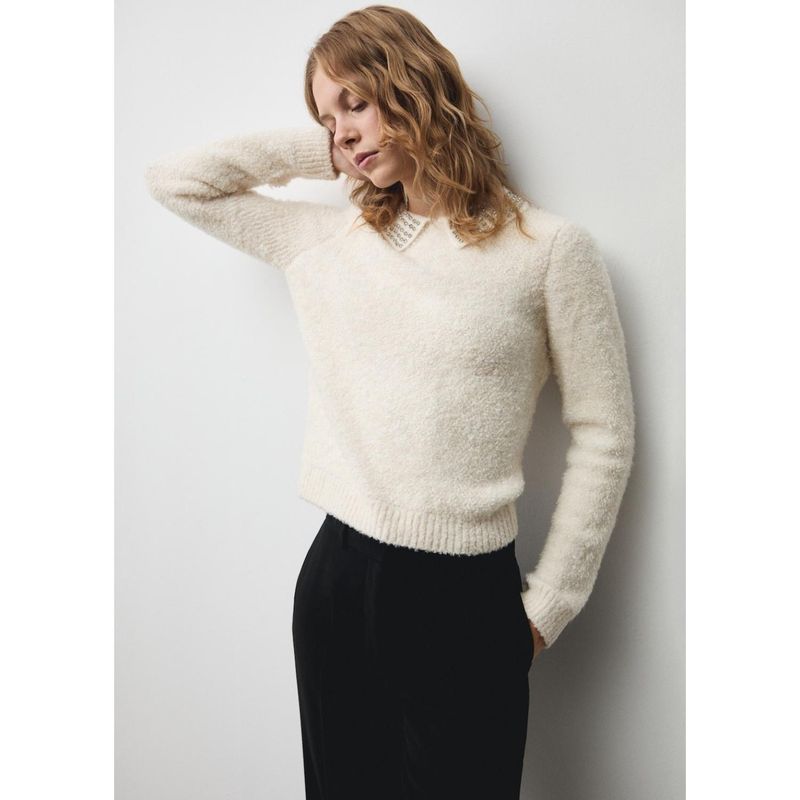 MANGO - Chompa Casual Mujer Mango