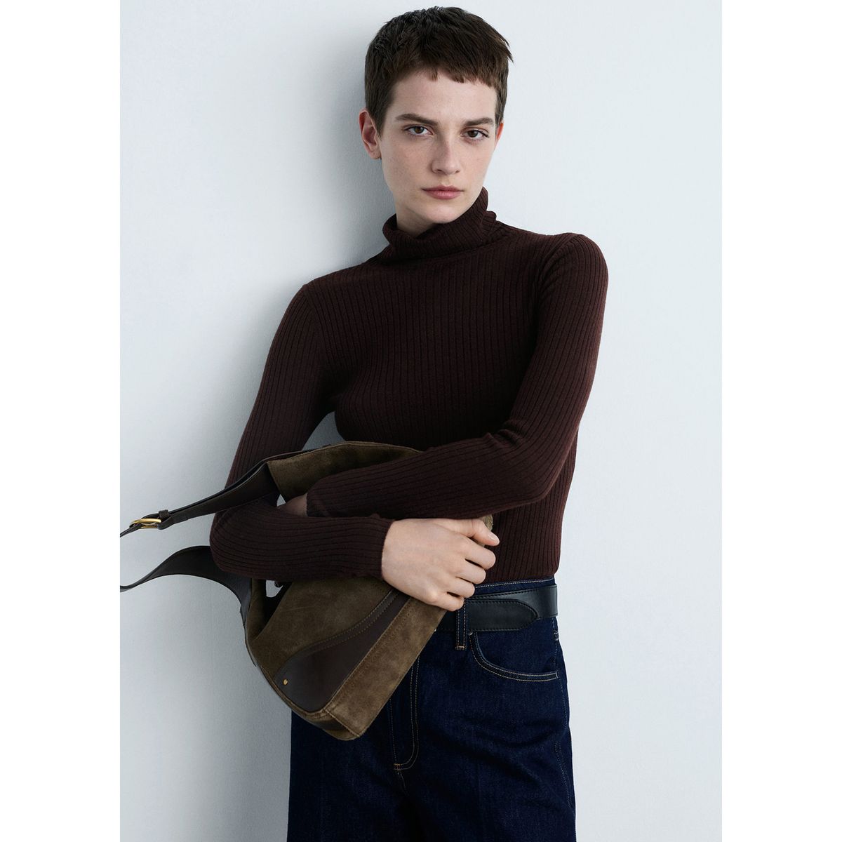 MANGO - Chompa Casual Mujer Mango