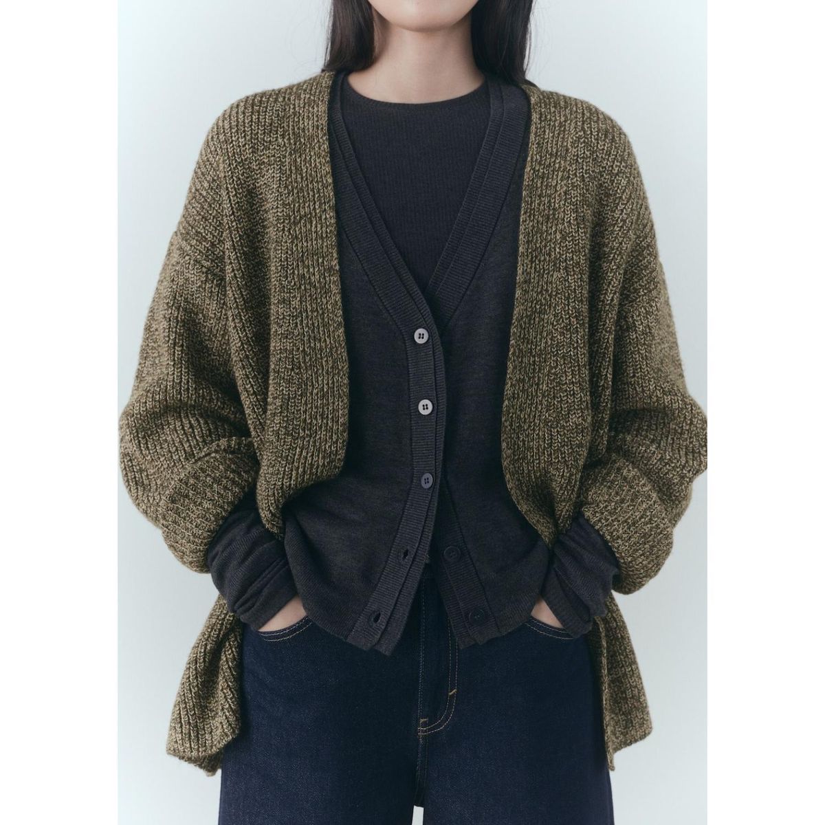 MANGO - Cárdigan Casual Mujer Mango