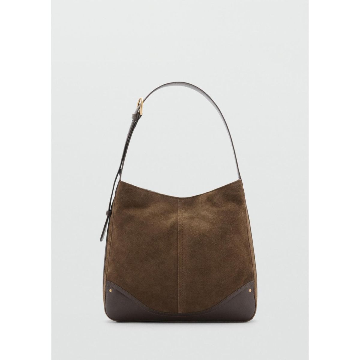 MANGO - Cartera Montana 100% Cuero Mujer Mango