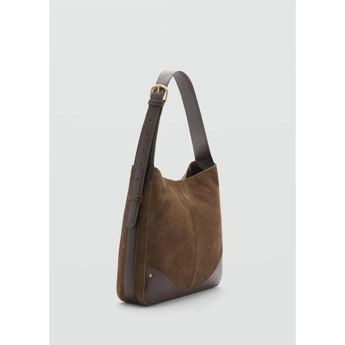 MANGO - Cartera Montana 100% Cuero Mujer Mango