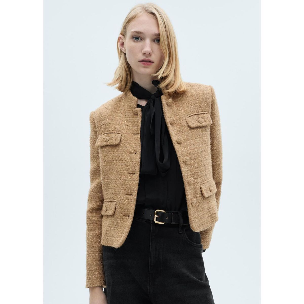 MANGO - Abrigo Casual Mujer Mango