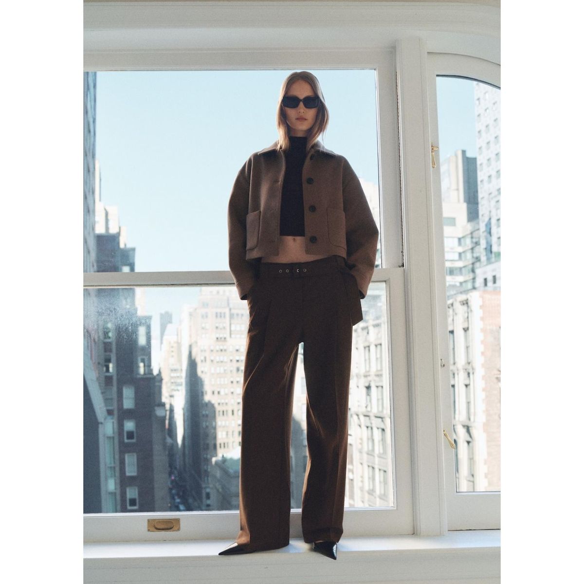 MANGO - Abrigo Casual Mujer Mango