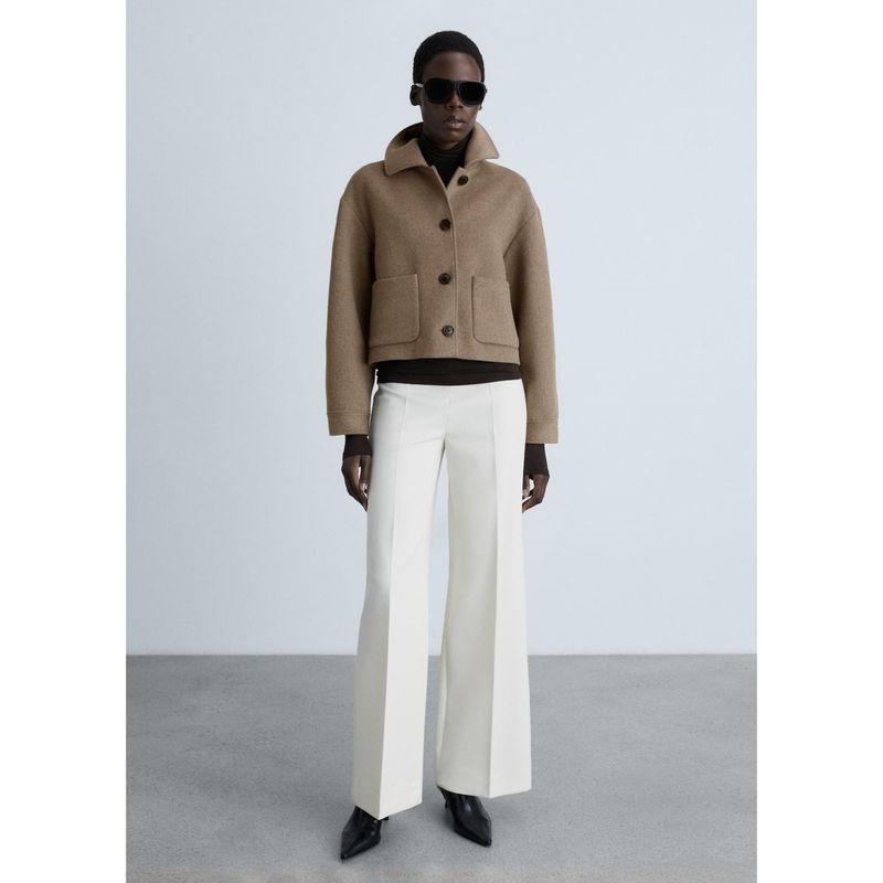 MANGO - Abrigo Casual Mujer Mango