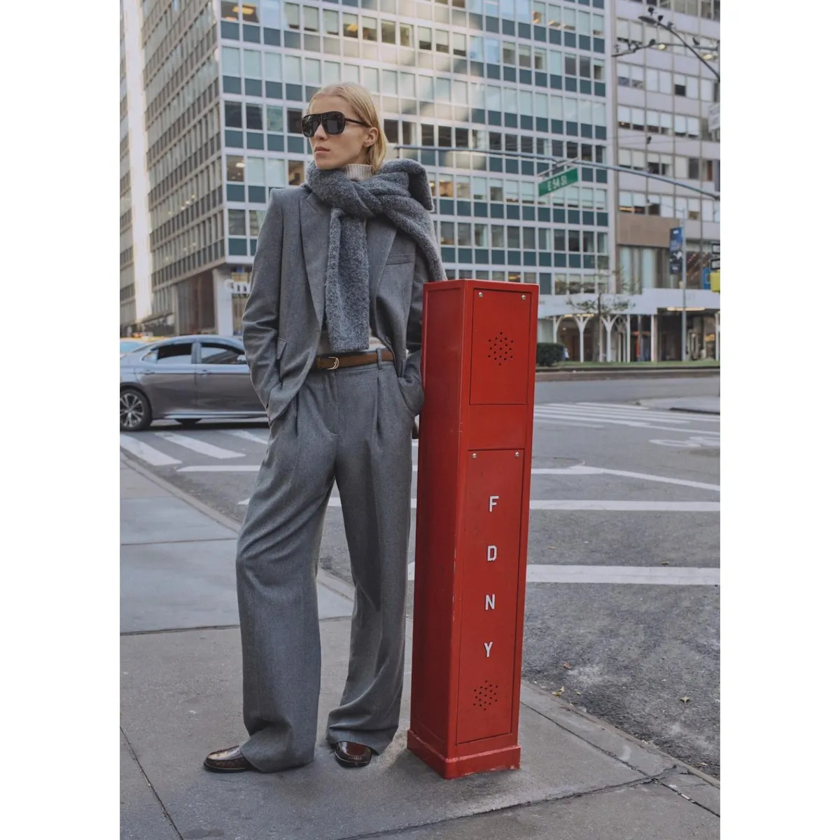 MANGO - Pantalón Wide Casual Mujer Mango