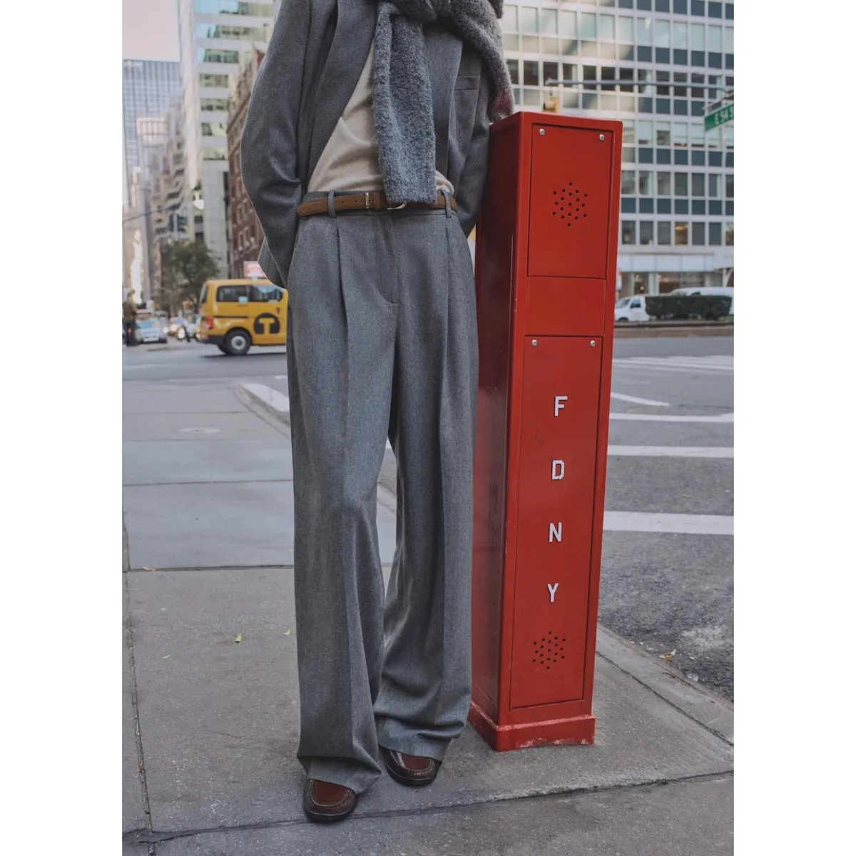 MANGO - Pantalón Wide Casual Mujer Mango