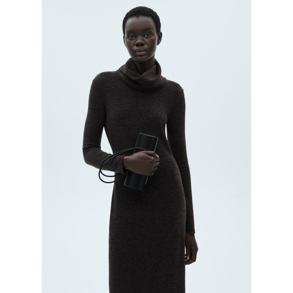 MANGO - Vestido Largo Casual Mujer Mango