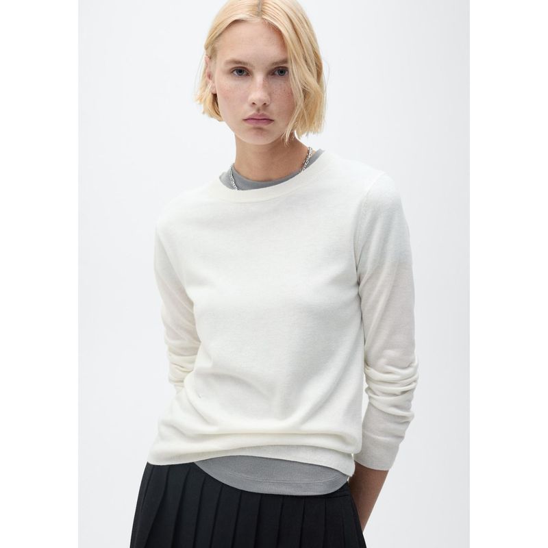 MANGO - Chompa Casual Mujer Mango