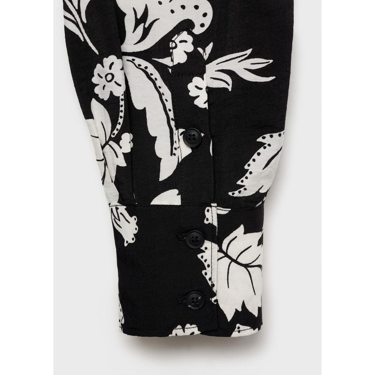 MANGO - Blusa Manga Larga Casual Mujer Mango