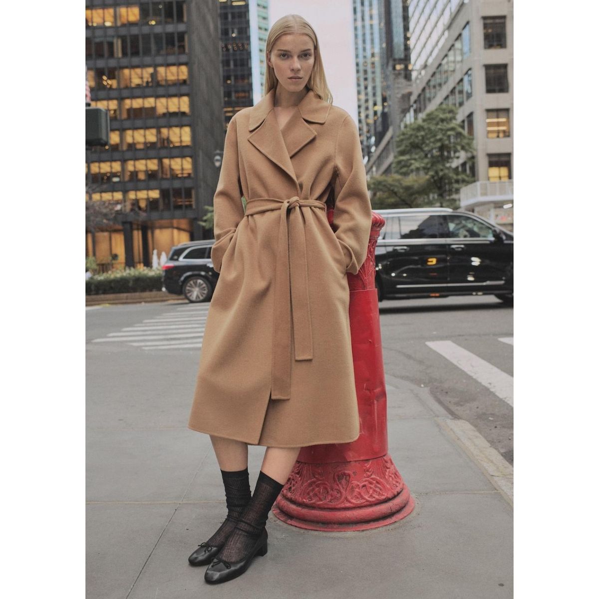 MANGO - Abrigo Casual Mujer Mango