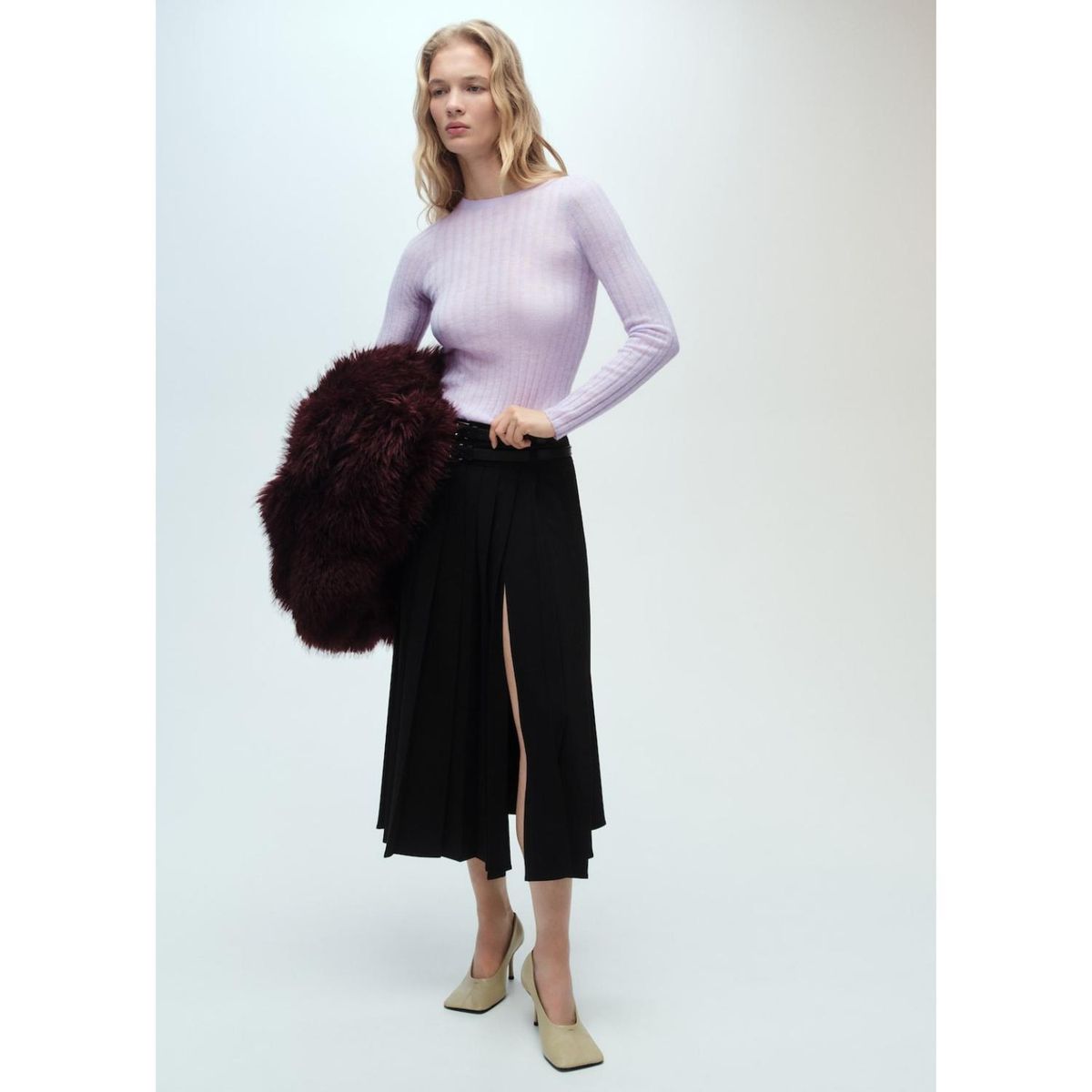 MANGO - Chompa Casual Mujer Mango