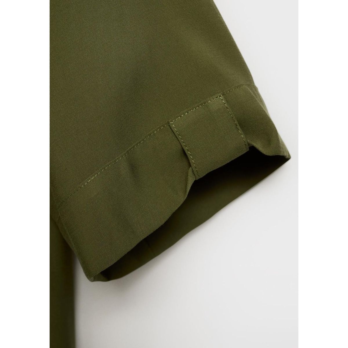 MANGO - Camisa Manga Corta Casual Mujer Mango