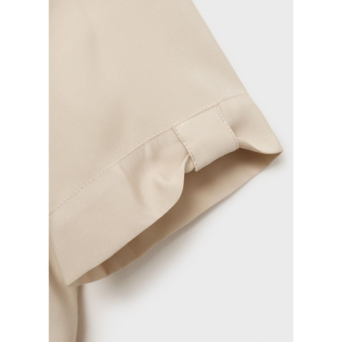 MANGO - Camisa Manga Corta Casual Mujer Mango