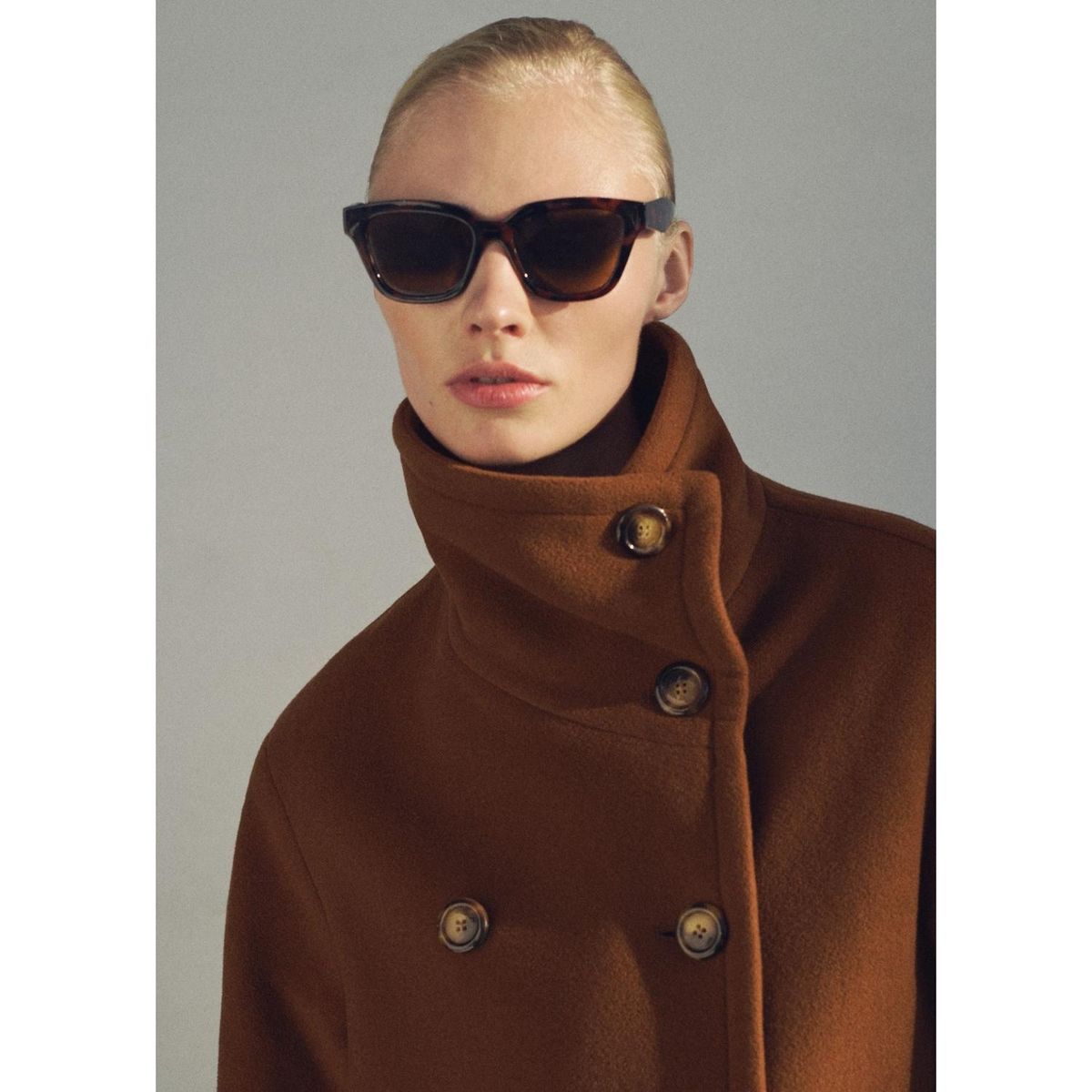 MANGO - Abrigo Casual Mujer Mango