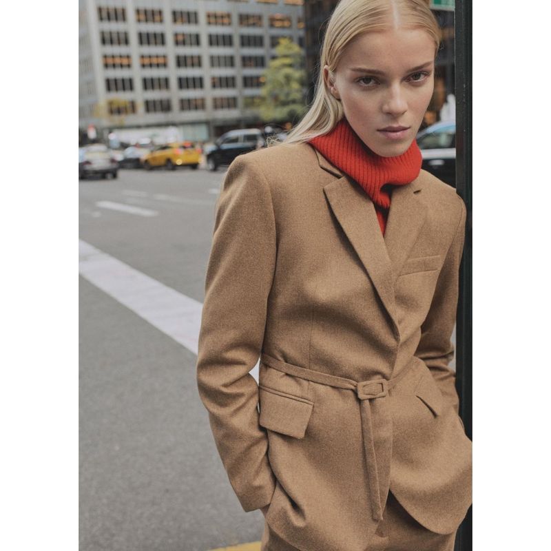 MANGO - Blazer Casual Mujer Mango