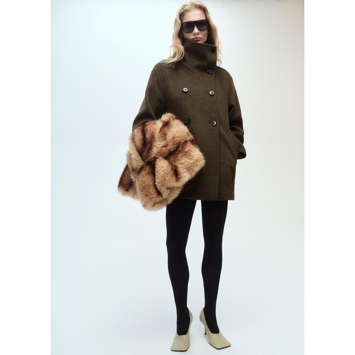 MANGO - Abrigo Casual Mujer Mango