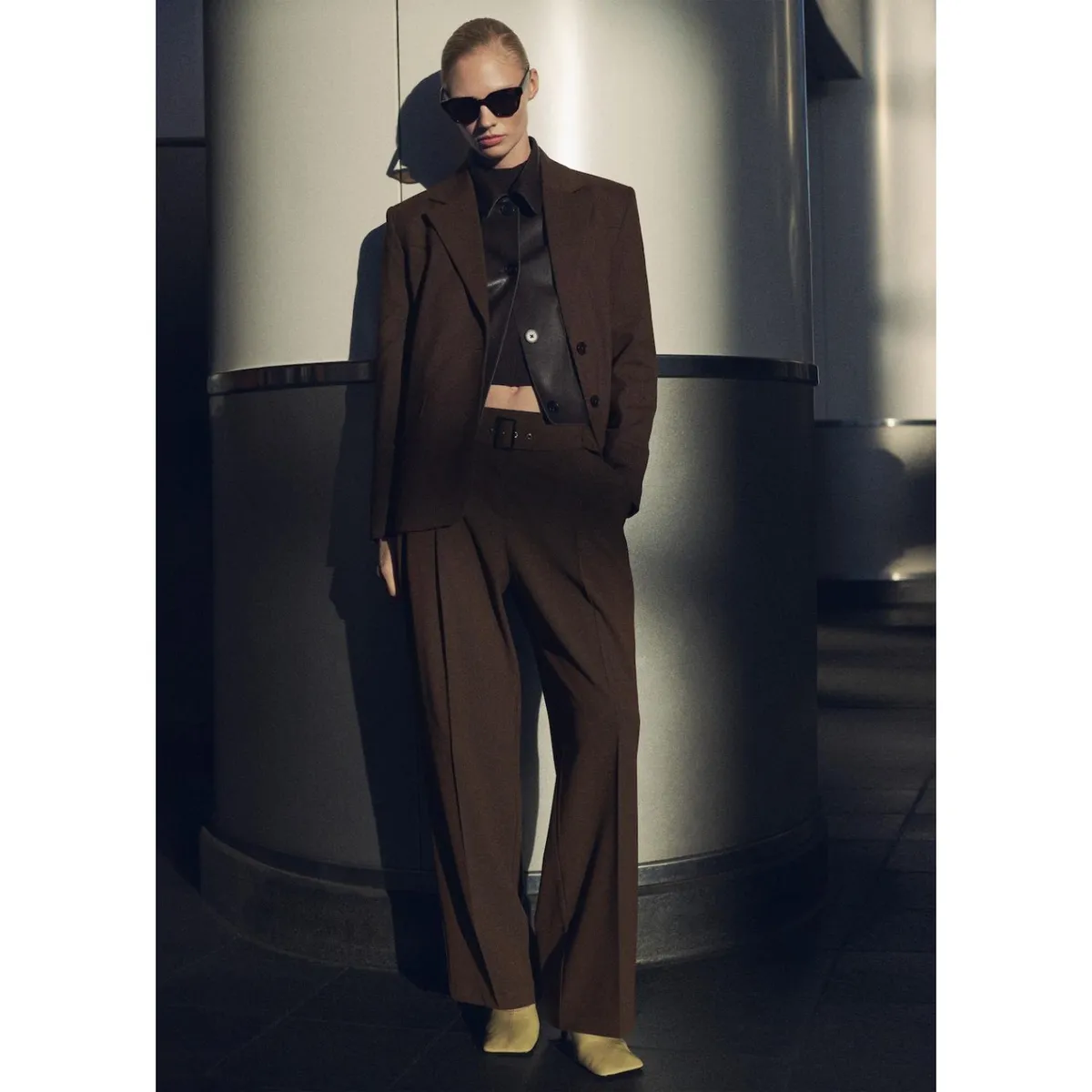 MANGO - Pantalón Straight Casual Mujer Mango