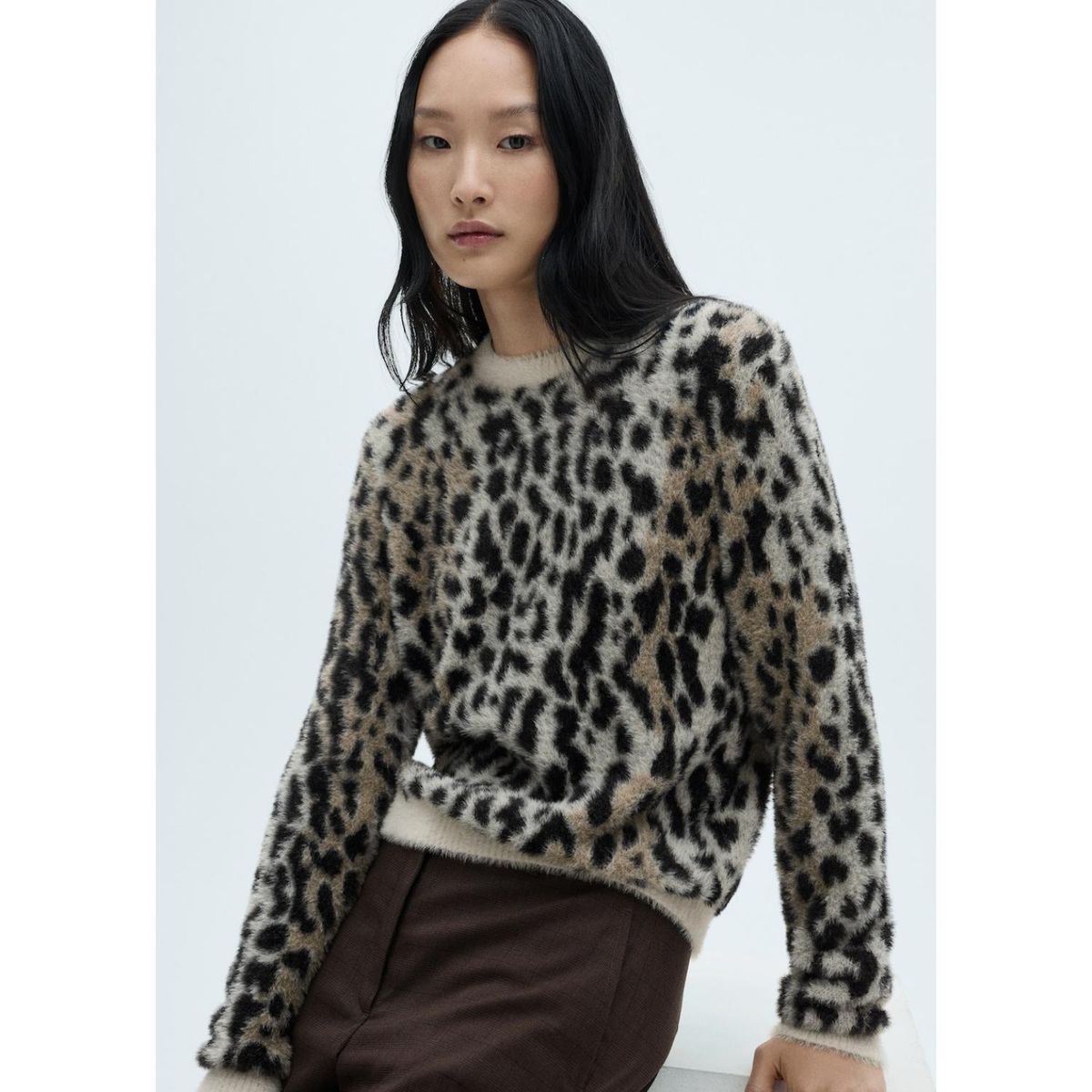 MANGO - Chompa Casual Mujer Mango