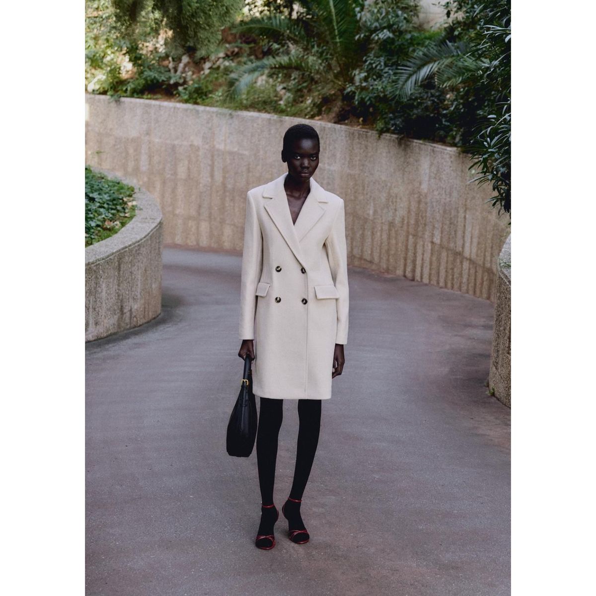 MANGO - Abrigo Casual Mujer Mango