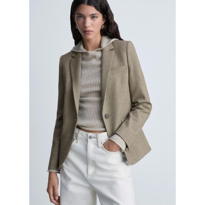 MANGO - Blazer Casual Mujer Mango