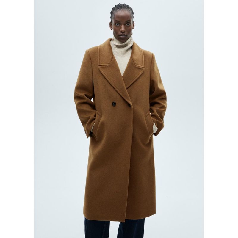 MANGO - Abrigo Casual Mujer Mango